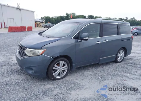 2011 Nissan Quest Sl from USA, damaged, VIN JN8AE2KP7B9004352